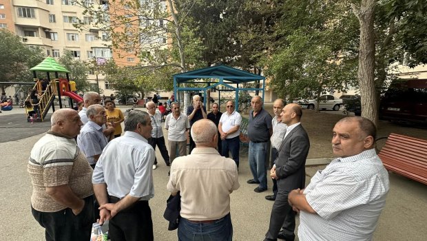 Qaya Məmmədov Qaraçuxurda seçicilərlə görüşlərə davam edir &ndash; FOTO