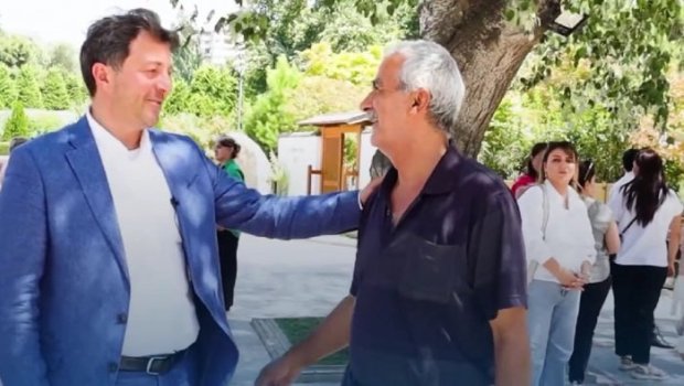 Tural Gəncəliyev Xankəndidə seçicilərlə görüşdü &ndash; VİDEO