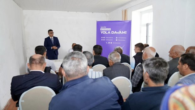 Şahin Seyidzadə seçicilərlə görüşlərə davam edir - FOTO
