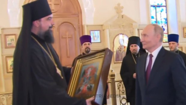 Putindən Bakıdakı Pravoslav Kilsəsinə MARAQLI HƏDİYYƏ &ndash; VİDEO