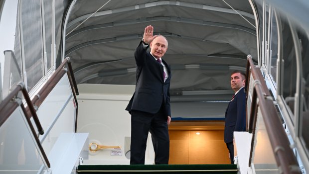 Vladimir Putinin Azərbaycana dövlət səfəri BAŞA ÇATDI - FOTO/VİDEO