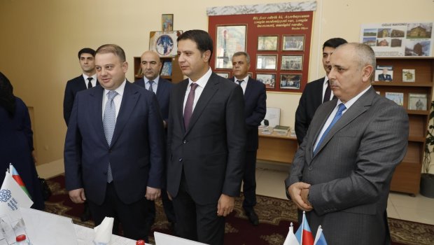 Oğuzda keçirilən əmək yarmarkasında 90 vakansiya təqdim olundu &ndash; FOTO 