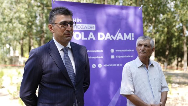 Şahin Seyidzadə Qobustanda seçicilərlə görüşdü &ndash; FOTO 