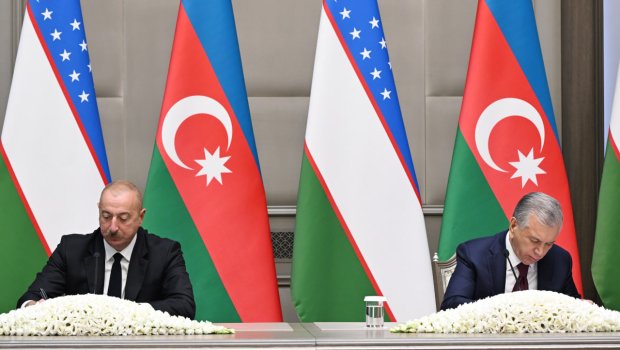 Azərbaycan-Özbəkistan sənədləri İMZALANDI - FOTO/VİDEO