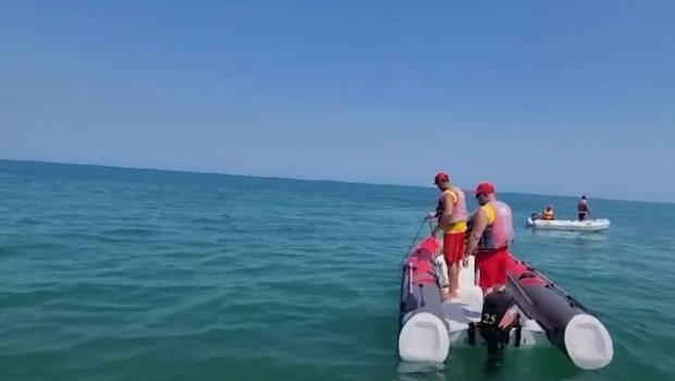 Pirşağıda dənizdə batdığı ehtimal olunan gəncin axtarışları davam edir &ndash; VİDEO 