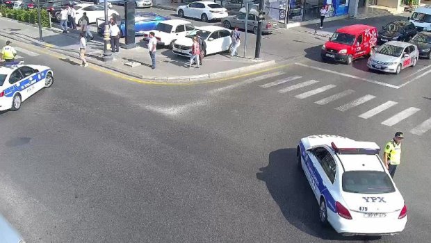 Bakıda yanğına görə bu yol BAĞLANDI 