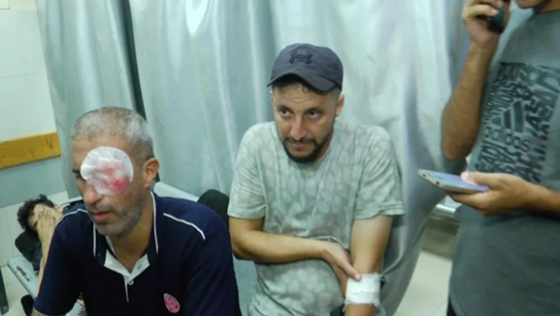 “TRT”nin əməkdaşları Qəzzada yaralandı - FOTO