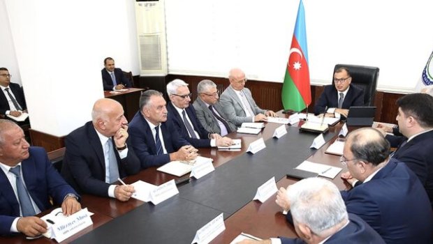 AHİK sədri Sahib Məmmədov Konfederasiyaya üzv təşkilatlarının sədrləri ilə görüş keçirdi &ndash; FOTO 