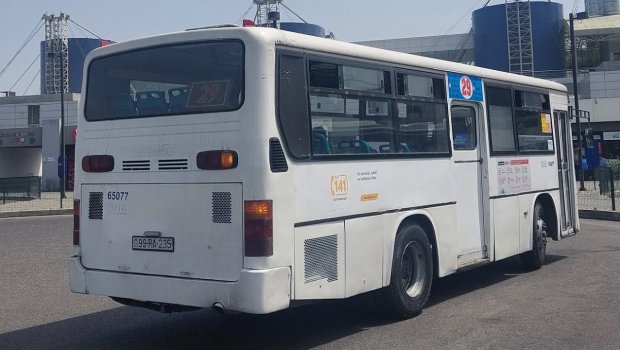 29 nömrəli avtobusun hərəkət istiqaməti dəyişəcək - SƏBƏB