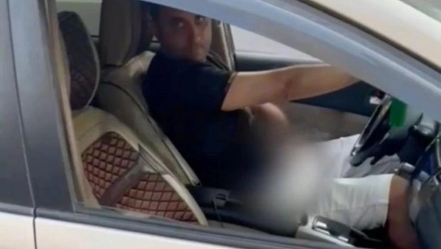 Taksi gözləyən qadına qarşı "Prius" sürücüsündən əxlaqsız HƏRƏKƏTLƏR - VİDEO