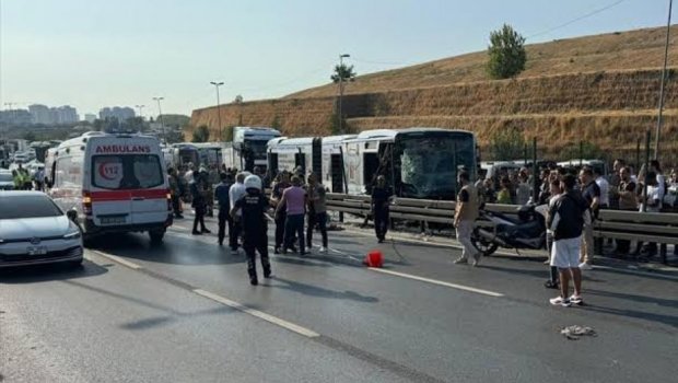İstanbulda iki metrobus toqquşdu: 1 ölü, 38 yaralı var - FOTO/VİDEO