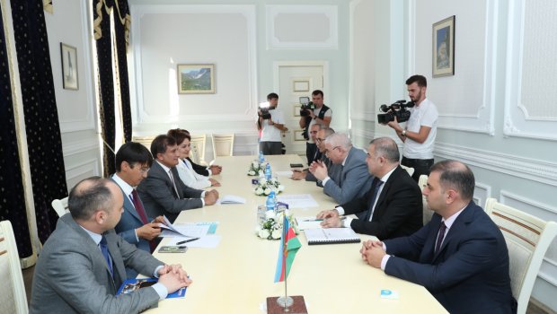 Məzahir Pənahov TDT nümayəndə heyətini QƏBUL ETDİ - FOTO