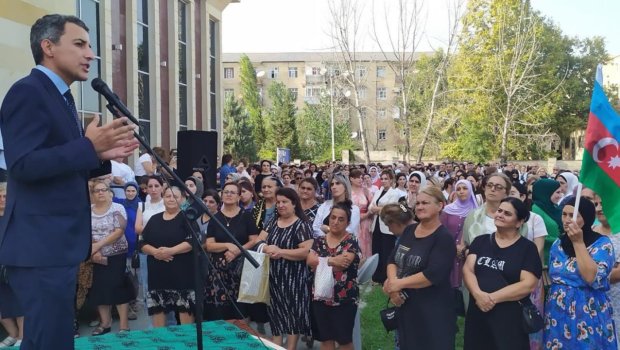 Fariz İsmayılzadənin Lənkəranda seçicilərlə izdihamlı görüşü BAŞ TUTDU &ndash; FOTO