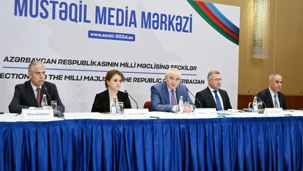 Növbədənkənar parlament seçkiləri ilə əlaqədar mətbuat konfransı KEÇİRİLDİ
