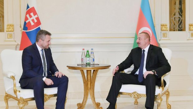 İlham Əliyevdən Slovakiya Prezidentinə: "Əməkdaşlığımızın daha da dərinləşməsinə nail olacağıq"