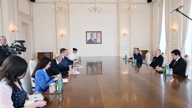 Prezident Serbiyanın xarici işlər nazirini qəbul etdi &ndash; FOTO 