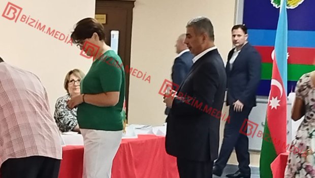 Zakir Həsənov da səsvermədə İŞTİRAK ETDİ &ndash; FOTO