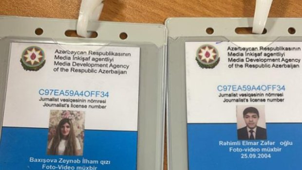 Seçkidə saxta jurnalist vəsiqələri aşkarlandı - FOTO