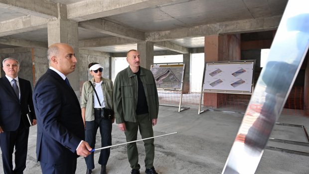 Kəlbəcərdə modul tipli məktəb tikilir - FOTO
