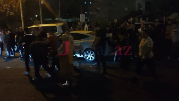 Bakıda dəhşətli QƏZA: Yaralılar var - VİDEO