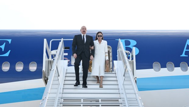 Prezident İlham Əliyev İtaliyaya işgüzar səfər edib - FOTO/VİDEO