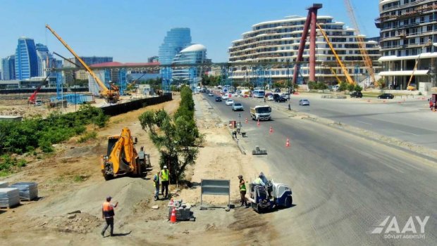 5 aydır təmirə bağlanan 8 noyabr prospektində işlər nə vaxt YEKUNLAŞACAQ? &ndash; Rəsmi AÇIQLAMA