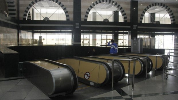 "28 May&rdquo; metrosunun ikinci çıxışındakı eskalator təmirdən sonra istifadəyə verildi