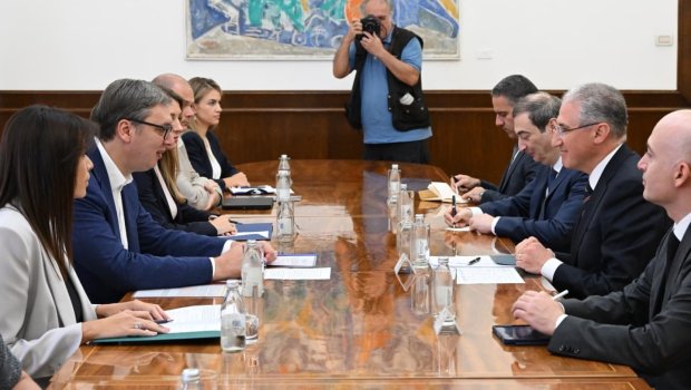 Muxtar Babayev Serbiya Prezidenti ilə görüşdü &ndash; FOTO 