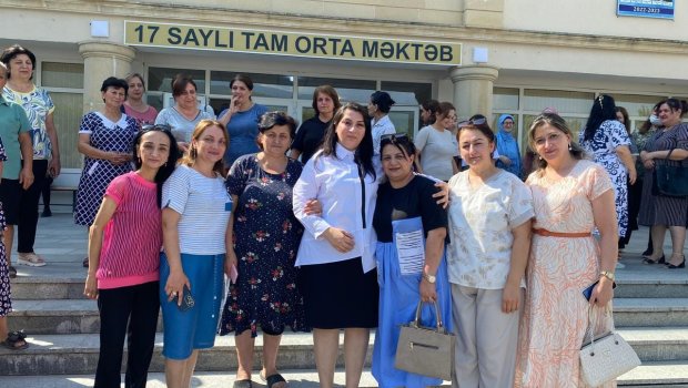 Direktorlarını &ldquo;Yaşa Azərbaycan&rdquo; musiqisi ilə yola saldılar - FOTO-VİDEO