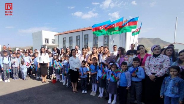 Xocalıda 32 ildən sonra ilk zəng çalındı &ndash; FOTO 