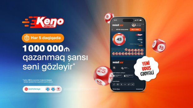 &ldquo;Ekspress Keno&rdquo; ilə arzulara aparan şans səyahəti