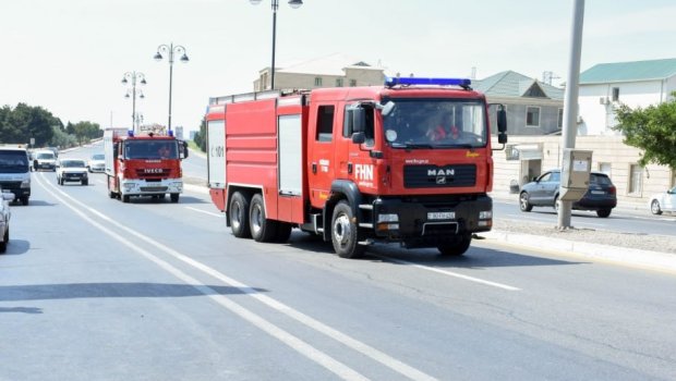 FHN: Yanğınsöndürən və xilasetmə avtomobillərinə dərhal yol verilməlidir