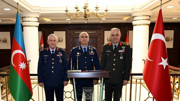 Azərbaycan və Türkiyə arasında hərbi əməkdaşlıq məsələləri MÜZAKİRƏ EDİLDİ - YENİLƏNİB/FOTO