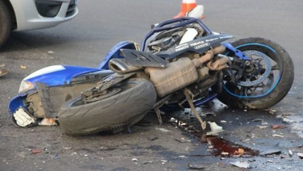 Bakıda motosiklet piyadanı VURDU