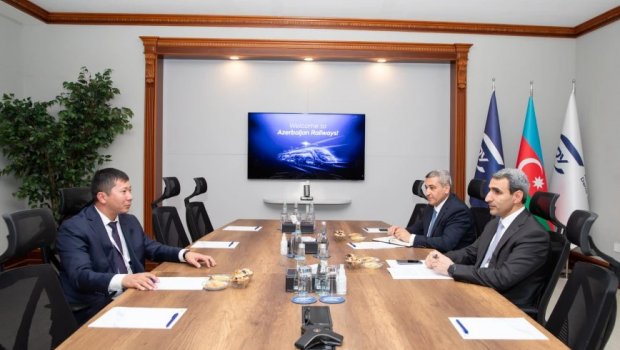 ADY və “Qırğızıstan Dəmir Yolları” Orta Dəhlizin inkişafı üçün birgə səylərini gücləndirir – FOTO