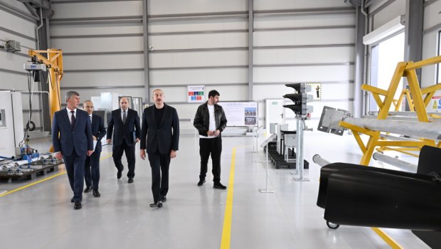 Ağdamda Avtomatlaşdırma və telemexanika sistemlərinin istehsalı zavodunun açılışı oldu - FOTO