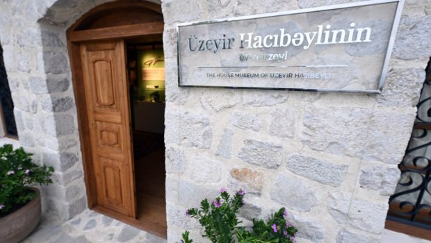 Şuşada Üzeyir Hacıbəylinin ev-muzeyi istifadəyə verildi - FOTO