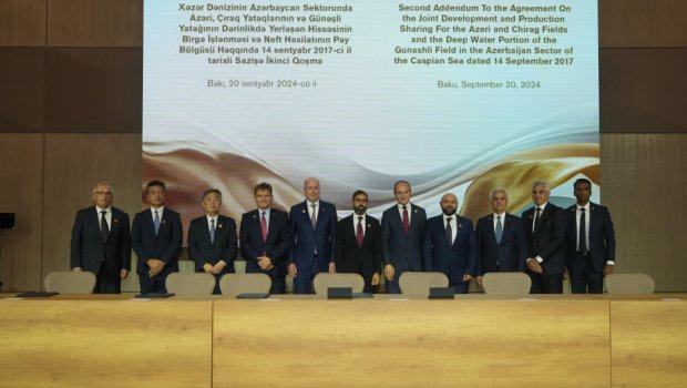 “Azəri-Çıraq-Dərinsulu Günəşli”dən sərbəst təbii qaz hasilatı ilə bağlı saziş İMZALANDI