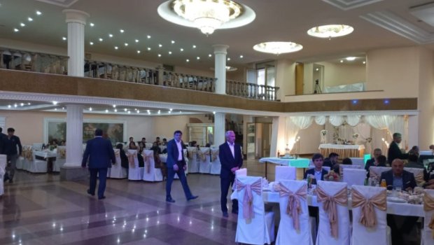 Xankəndidə ilk toydan görüntülər - FOTO