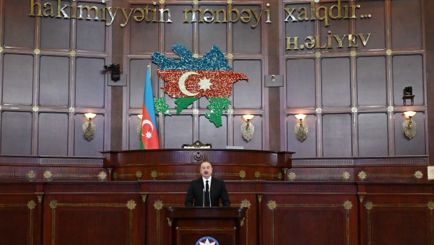 Prezident: Quru sərhədlərimizin bağlı olması bizi çox böyük fəlakətlərdən xilas etdi