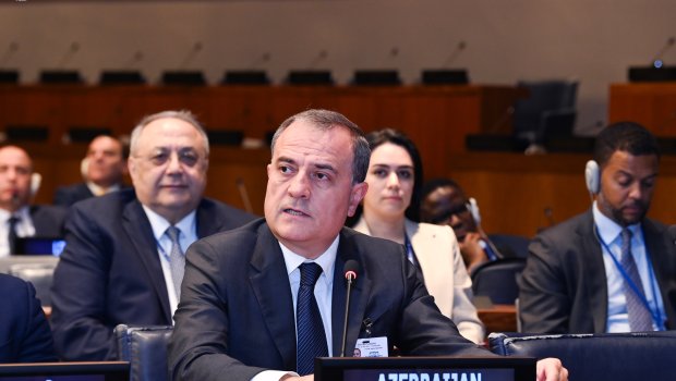 Ceyhun Bayramov BMT Baş Assambleyasının 79-cu sessiyasında iştirak edib - FOTO