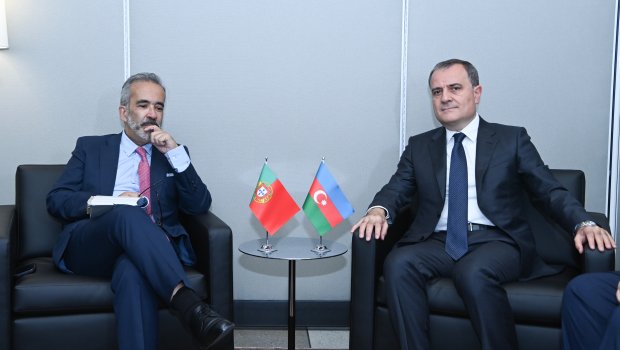 Ceyhun Bayramov portuqaliyalı həmkarını Azərbaycanın sülh təşəbbüsləri barədə məlumatlandırdı - FOTO