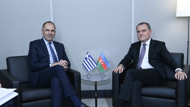 Azərbaycanla Yunanıstan arasında regional əməkdaşlıq MÜZAKİRƏ EDİLDİ - FOTO