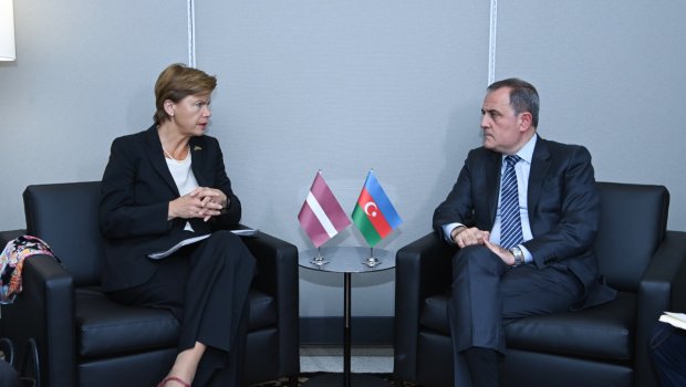 Ceyhun Bayramov latviyalı həmkarı ilə COP29-a hazırlığı müzakirə etdi - FOTO