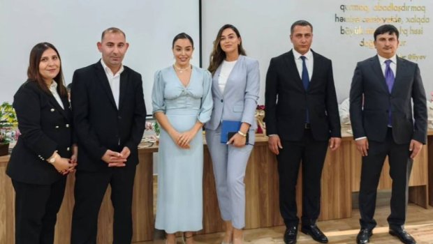 Leyla Əliyeva sosial xidmət müəssisəsində - FOTO