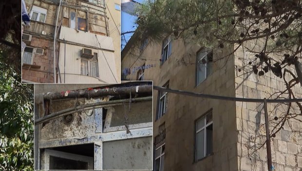 Bakıda universitetin yataqxanalarını BİT BASDI &ndash; VİDEO