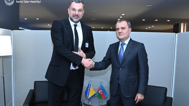 Ceyhun Bayramov bosniyalı həmkarı ilə sülh səylərini müzakirə etdi - FOTO