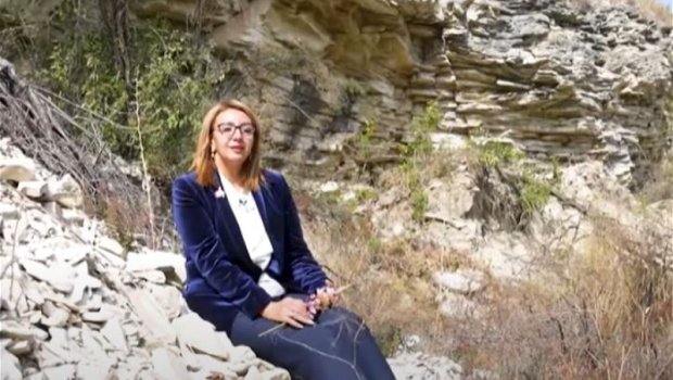 Milli Qəhrəman Gültəkin Əskərovanın qızı ilk dəfə onun şəhid olduğu yerdə - VİDEO