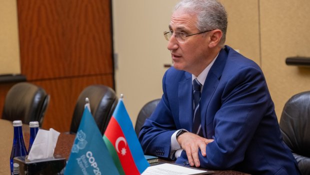 Muxtar Babayev Quterreşin müşaviri ilə COP29 üzrə ortaq məqsədləri müzakirə etdi - FOTO