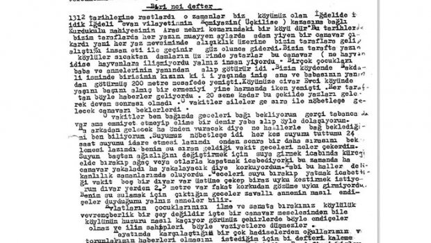 Tarixi yaşadan xatirə dəftəri - FOTO